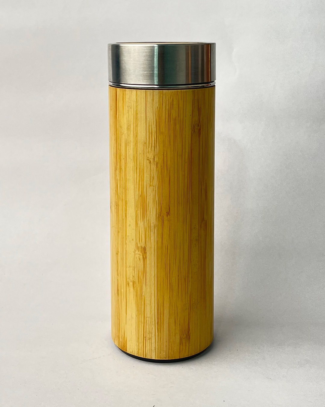 BambooZen – Natural bamboo bottle with stainless steel accents