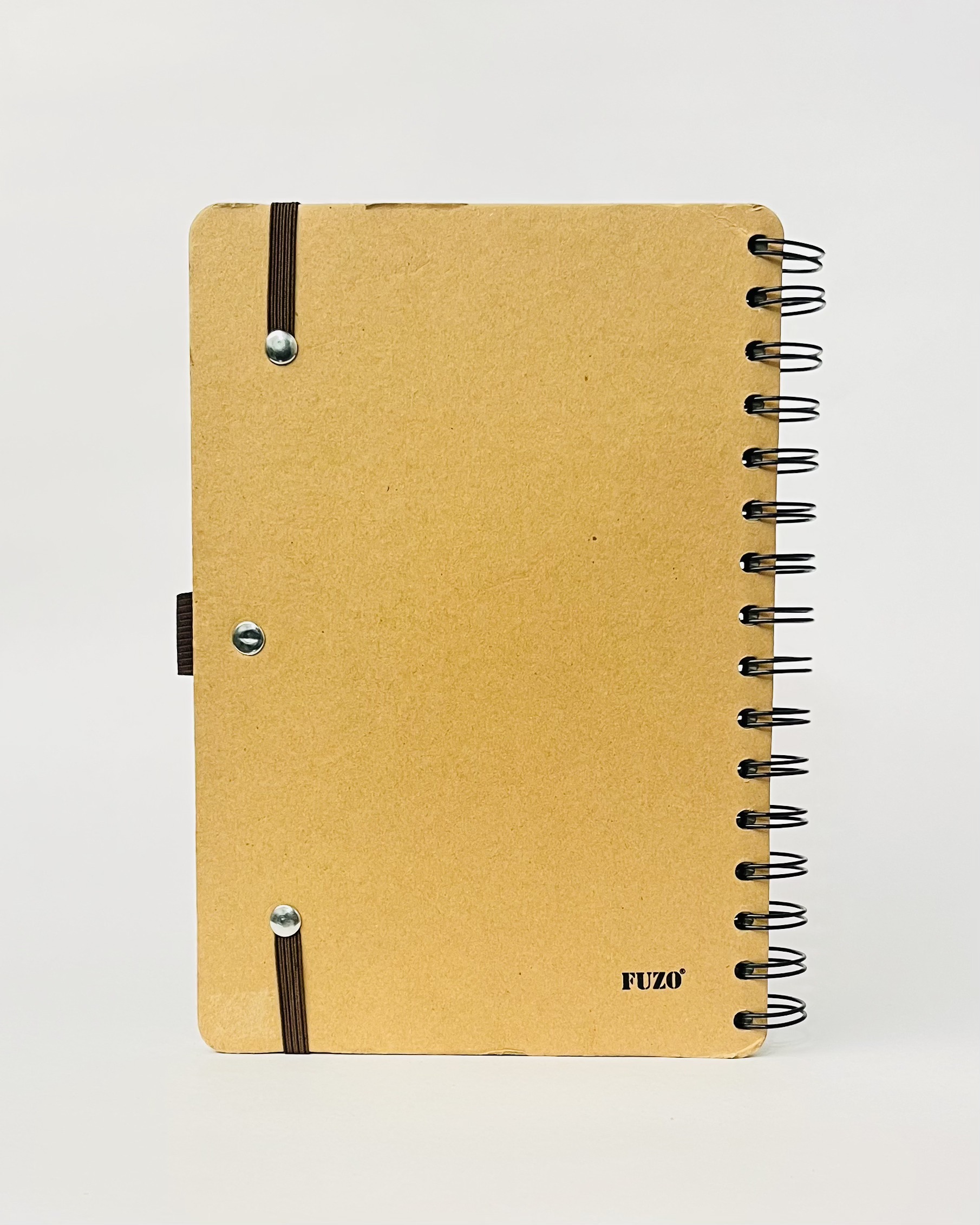 Kraft Journal with Sticky Notes