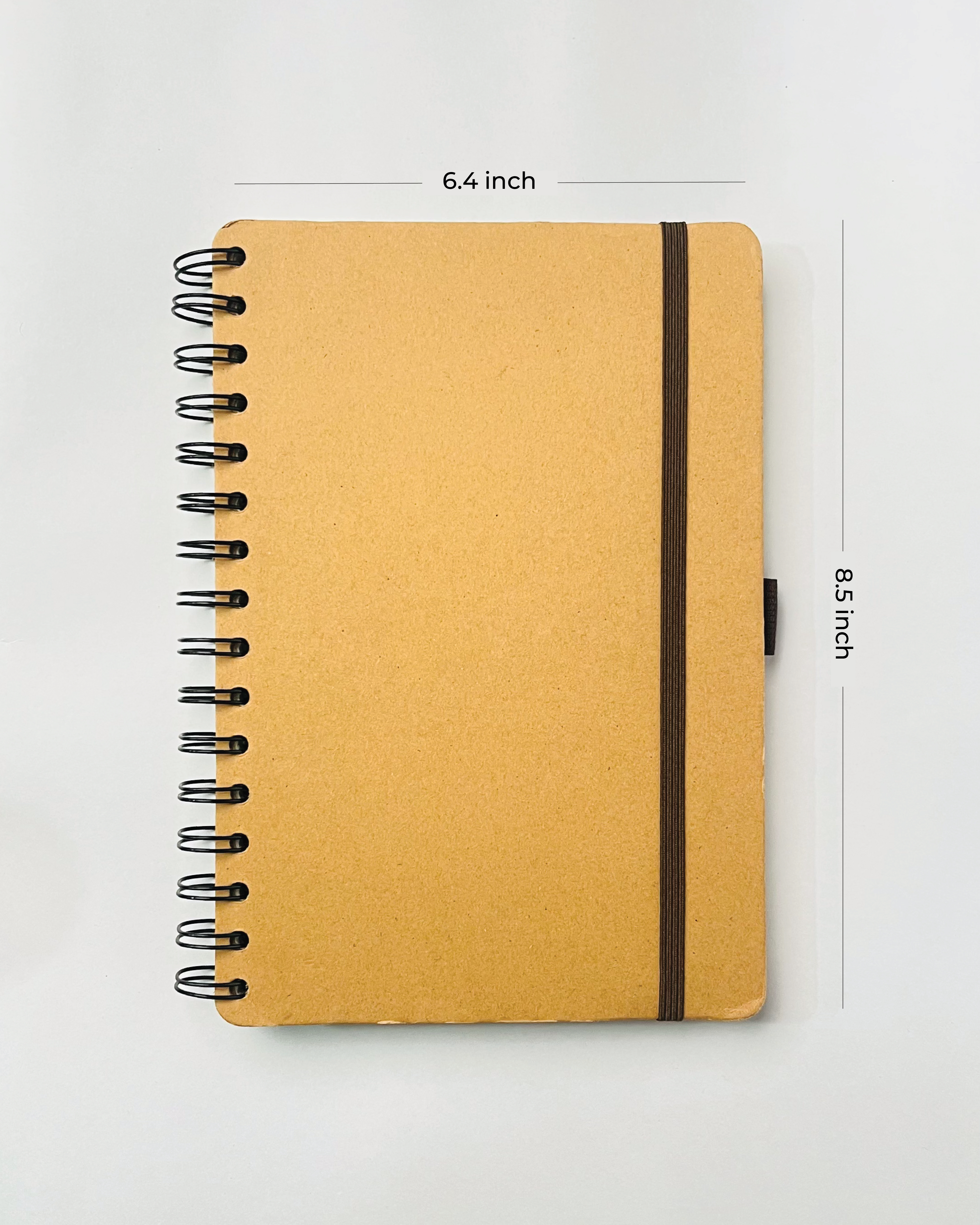 Kraft Journal with Sticky Notes